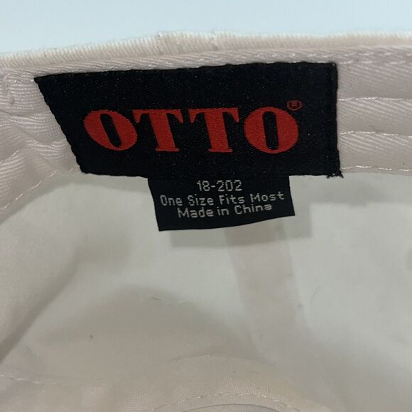 Vintage Otto NASA Hat Ball Cap White Adjustable Back Cotton I Need My Space - Picture 6 of 9